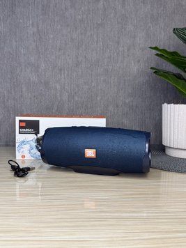 Портативна бездротова Bluetooth-колонка Charce 4 20 Вт з USB, MicroSD, AUX і Connect+, синій 260903 фото