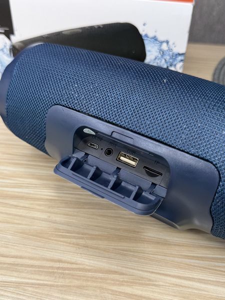 Портативна бездротова Bluetooth-колонка Charce 4 20 Вт з USB, MicroSD, AUX і Connect+, синій 260903 фото