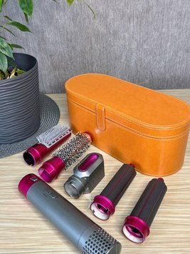 Мультистайлер 5 в 1 Hot Air Styler/Фен щітка в шкіряному кейсі 260457 фото