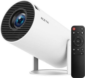 Смарт-проєктор HY300 4K Android 11 | LED HD Wi-Fi Bluetooth мініпроєктор для дому та офісу 260825 фото