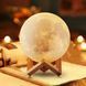 Лампа Місяць 3D Moon Lamp Настільний світильник місяць Magic 3D Moon Light 260081 фото 1