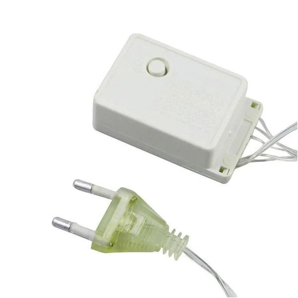 Гирлянда Штора Арка, Снежинки 3 м, 220V, Теплая белая / Светодиодная LED гирлянда / Электрическая гирлянда 260252 фото