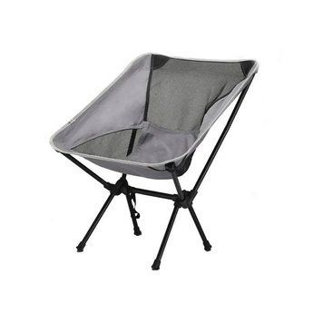 Туристичний легкий складний стілець Chair For Outdoor Grey 260455 фото