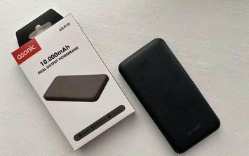 Портативне зарядне Power bank/зовнішній акумулятор powerbank asonic 10000 mah 260263 фото