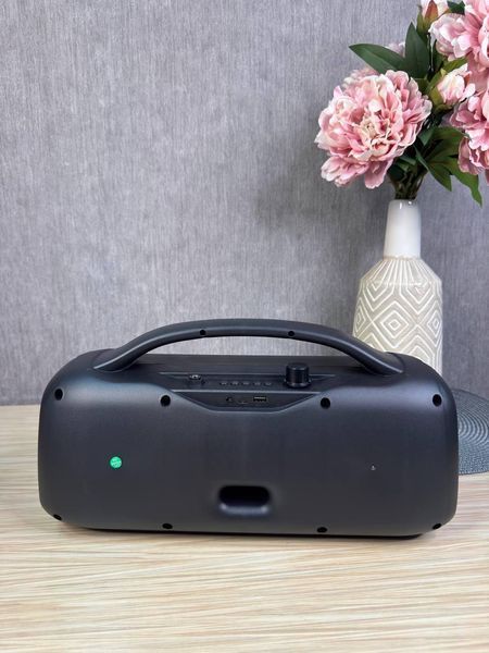Портативна Bluetooth-колонка MS-3644BT-W 20 Вт з мікрофоном, караоке, USB FM , підсвітка 40 &times; 22 &times; 15 см 260888 фото
